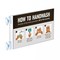 Azar Displays Two-Sided AcrylicSign Holder W/ Suction Cup Grippers 11" X 8.5", PK10 106689 - alternate 3